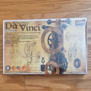 Academy Da Vinci Clock Model Kit Ages 14+ NWT-D